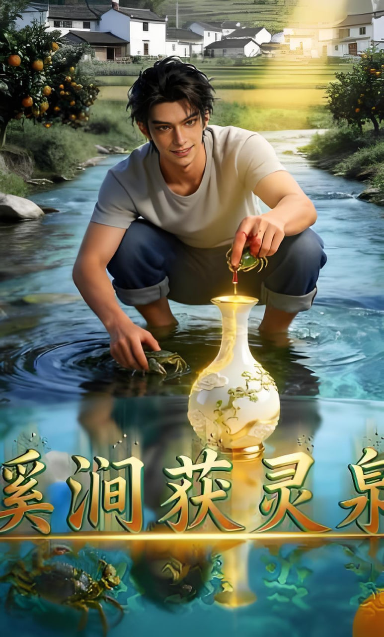 溪涧获灵泉